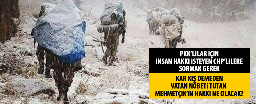 Kato Dağı'nda hem terörle, hem de karla mücadele