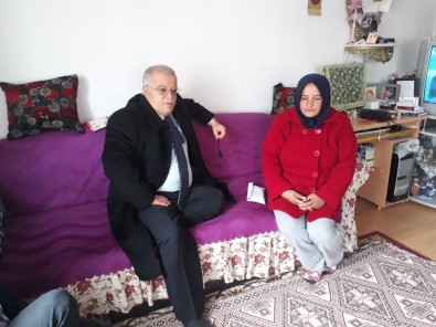 Vali Şentürk Çekiç Ali'nin Torununu Ziyaret Etti