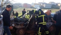 KıRıM - Kamyonla Otomobil Çarpıştı Açıklaması 1 Ağır Yaralı