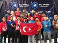 FATİH CENGİZ - Şampiyon Güreşçiler Yurda Döndü