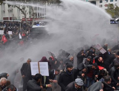 Adıyaman'da tütün protestosuna müdahale