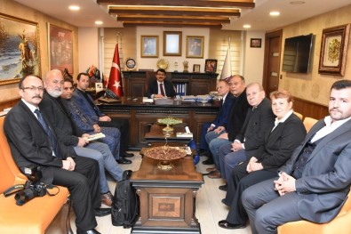 Başkan Çelik, Almanya'daki Türk Gazetecileri Ağırladı