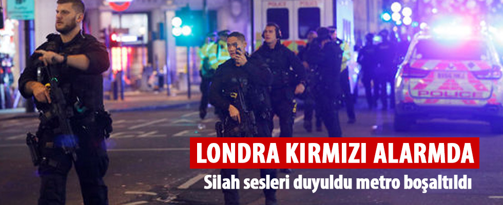 Londra metrosunda kırmızı alarm