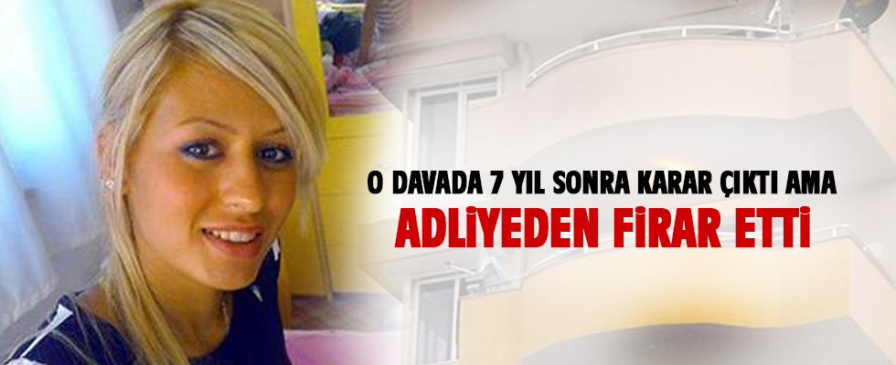 Manken Burcu Çağlayan davasında, 13 yıl 9 ay hapis alan sanık firar etti