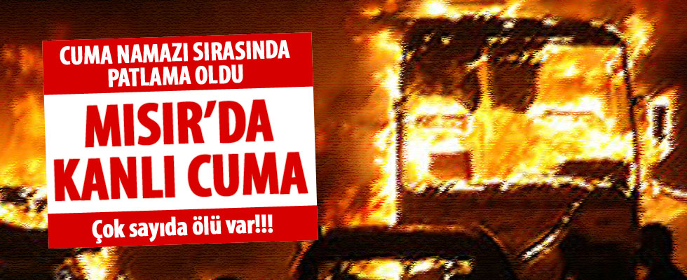 Mısır'da camiye yönelik saldırı