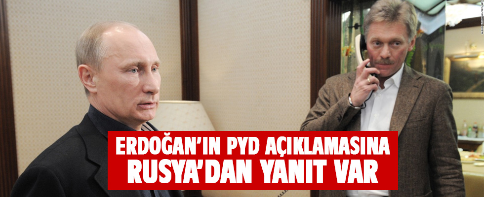 Rusya'dan Erdoğan'ın YPG açıklamasına yeni cevap