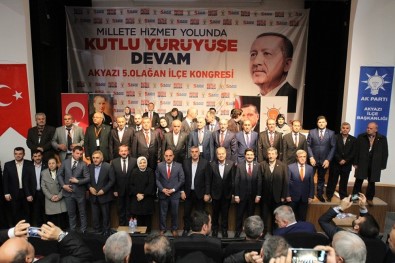AK Parti Akyazı İlçe Teşkilatı'nın 5. Olağan Kongresi Gerçekleşti