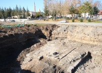 BEYŞEHIR GÖLÜ - Araştırma Kazısında Tarihi Sur Kalıntıları Ortaya Çıktı