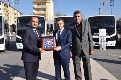 Çan'a 21 Adet Yeni Şehir İçi Otobüs
