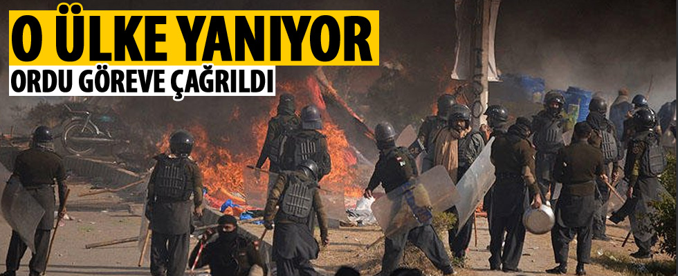 O ülkede olaylar büyüdü