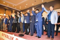 AK Parti Ayvalık İlçe Kongresi'nde Başkanlığa Hasan Kıtay Seçildi