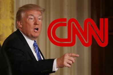 Donald Trump: Yalan haber kaynağı CNN