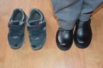 BEKIR SAMI GÜVEN - SEDAŞ İhtiyaç Sahibi Öğrencilere Kışlık Ayakkabı Hediye Etti