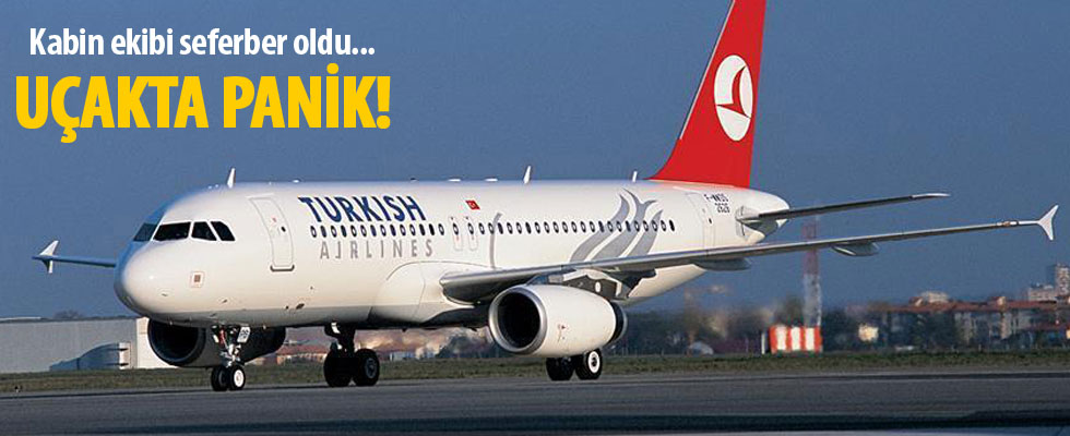 Uçakta rahatsızlanan yolcuya kabin ekibi müdahale etti