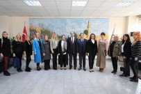 YILDIZ SARAYI - Başkan Demircan İle Yıldız Sarayı Vakfı Başkanı Uslu, Büyükşehir Belediyesini Ziyaret Etti