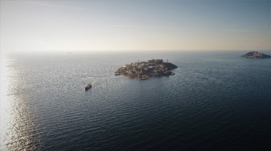 Yassıada'nın Son Hali Havadan Görüntülendi