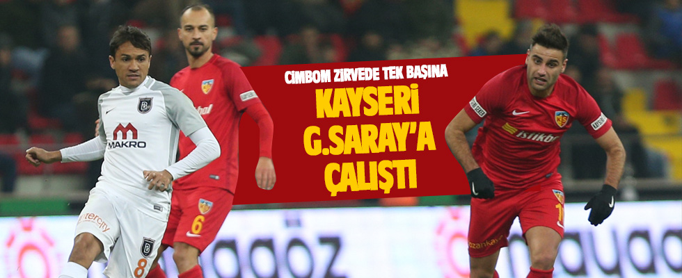 Kayserispor Başakşehir'e geçit vermedi