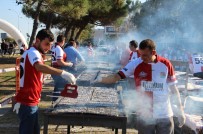 YUSUF ZIYA YıLMAZ - Tam 10 Ton Hamsi İkram Edildi