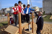 TELEFERIK - Altınordu'da Çocuk Parkları Ahşaptan Yapılıyor