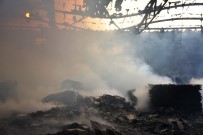 BALıKLıÇEŞME - Biga'da Abajur Üreten Bir Fabrikada Yangın
