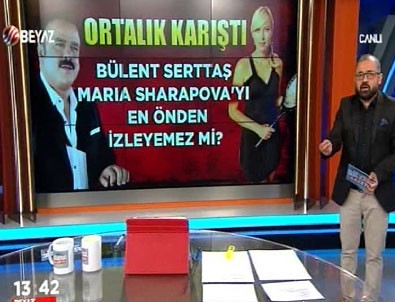 Bülent Serttaş'ı aşağılamaya çalıştı, baltayı taşa vurdu