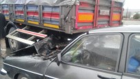 ŞERIFE BOZKURT - Otomobil TIR'a Arkadan Çarptı Açıklaması 1 Yaralı