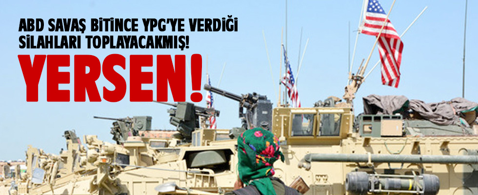 ABD'den, YPG'ye verilen silahlara ilişkin yeni açıklama