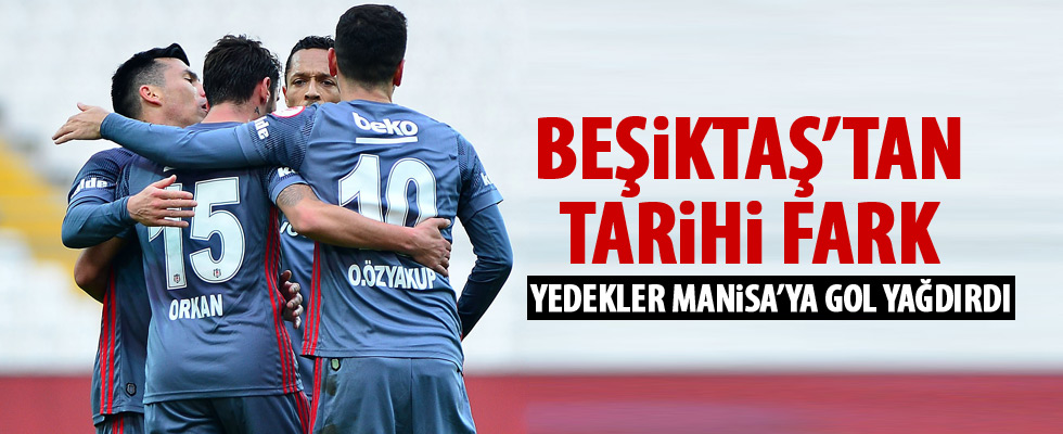 Beşiktaş kupada çoştu