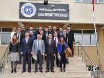 İSMAİL YILMAZ - Çorlu Meslek Yüksekokulu İle 14 Yetkili Servis Arasında İşbirliği Protokolü İmzalandı