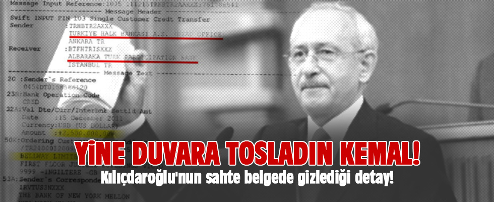 Kılıçdaroğlu'nun, sahte belgede gizlediği detay!