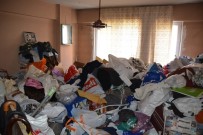 ÇÖP EV - Belediye Ekipleri Çöp Evi Temizledi