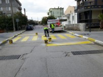 BİSİKLET YOLU - Büyükşehir'in Güvenli Ulaşım İçin Çalışmaları Sürüyor