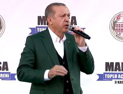 Cumhurbaşkanı Erdoğan Manisa'da konuştu...