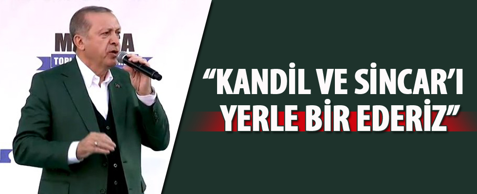 Cumhurbaşkanı Erdoğan Manisa'da konuştu...