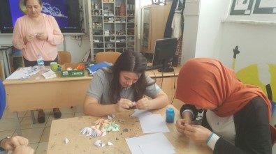 Kepez'den Öğrencilere 'Origami' Eğitimi