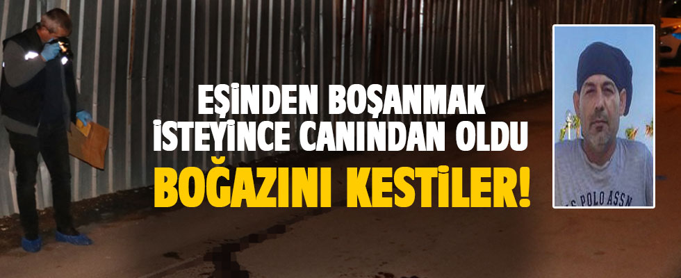 Adana’da bir kişi boşanma aşamasındaki karısı tarafından öldürüldü