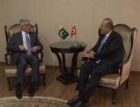 AZERBAYCAN CUMHURBAŞKANI - Çavuşoğlu Azerbaycanlı Ve Pakistanlı Mevkiidaşıyla Görüştü