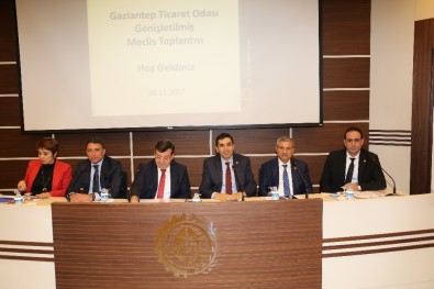 Gaziantep Ticaret Odası'nın Kasım Ayı Olağan Meclis Toplantısı