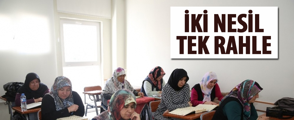 İki nesil tek rahle