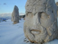 NEMRUT - Nemrut Dağı Beyaza Büründü