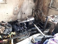 KAYTAZDERE - Tersane İşçilerinin Kaldığı Evde Yangın Çıktı