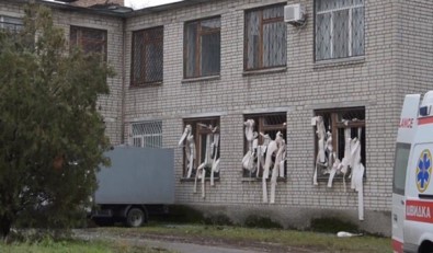 Ukrayna'da mahkemede patlama