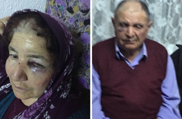 Yaşlı çift kabusu yaşadı