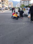 ALAADDIN KEYKUBAT - Otomobille Motosiklet Çarpıştı Açıklaması1 Ağır Yaralı