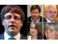 TUTUKLAMA KARARI - Eski Katalan lider ve 4 bakanı Belçika polisine teslim oldu