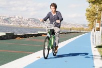 BİSİKLET YOLU - Kocaeli'de Yürüyüş Ve Bisiklet Yolları Güzelleşiyor