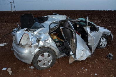 Şanlıurfa'da Trafik Kazası Açıklaması 2'Si Ağır 5 Yaralı