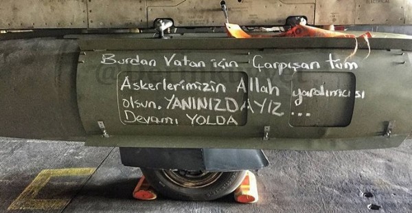 Mehmetçik'ten mesaj var