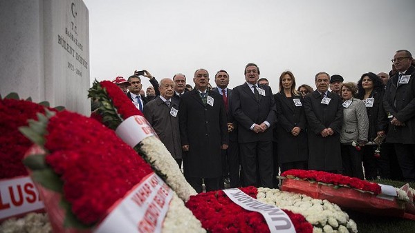 Bülent Ecevit vefatının 11'inci yılında mezarı başında anıldı