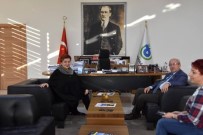 Başkan Albayrak' Dilek Türker'i Ağırladı